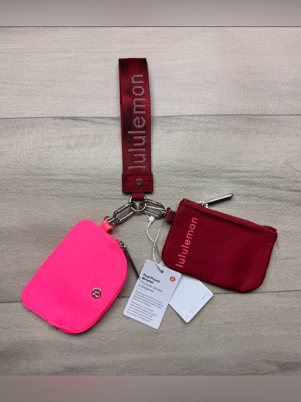 lululemon athletica Dual Pouch wristlet